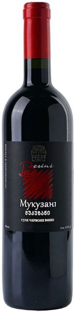 Вино Besini Мукузані черв.сух.13.5% 0.75 л